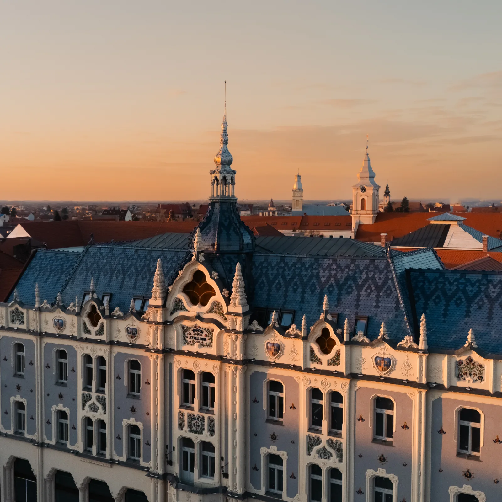 Aerial photography Hotel Indigo Satu Mare Romania by AK Visuals
